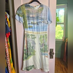 Stella McCartney Petra Landscape Dress Size 42